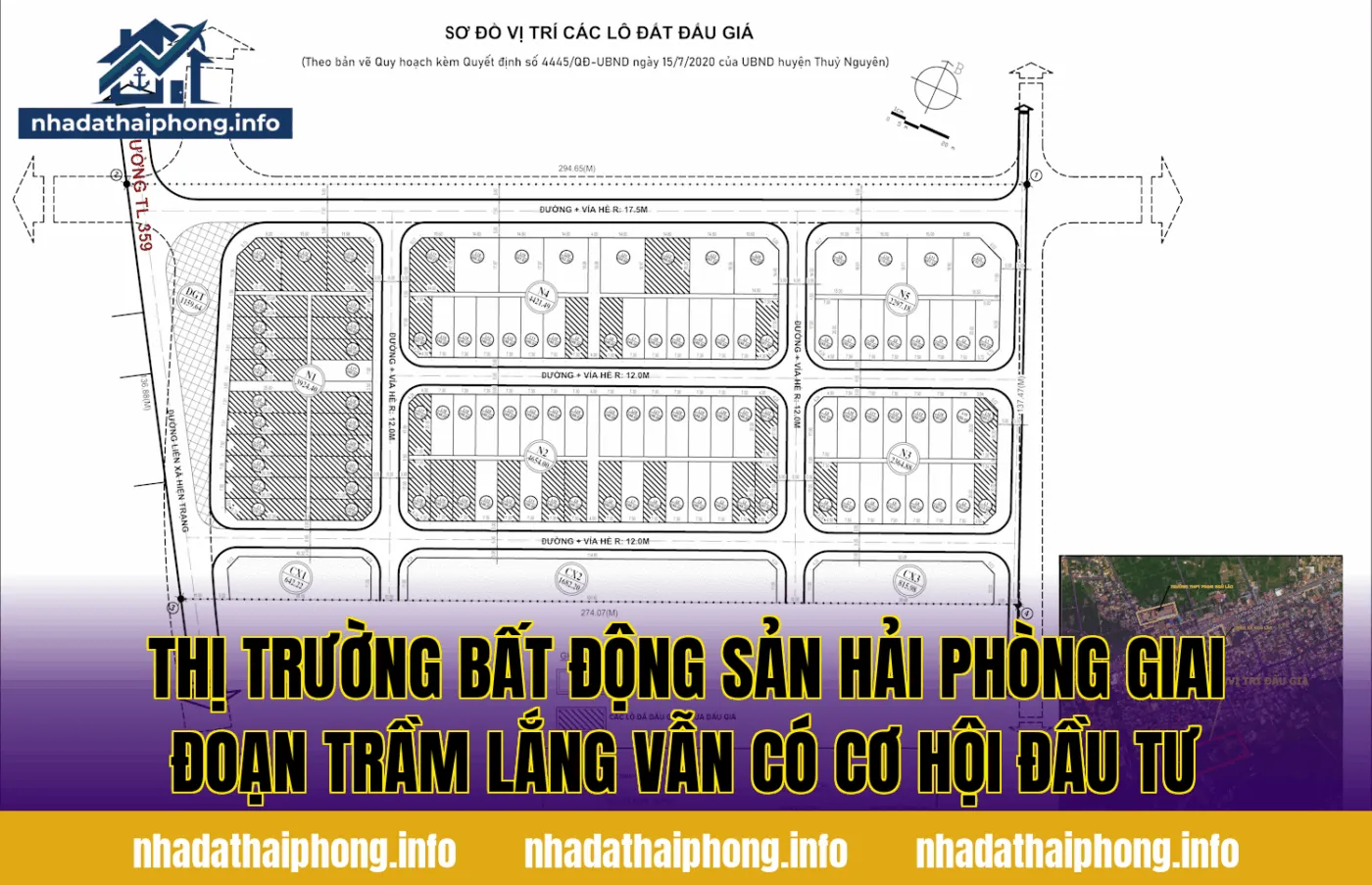 Thị trường bất động sản Hải Phòng giai đoạn trầm lắng vẫn có cơ hội đầu tư