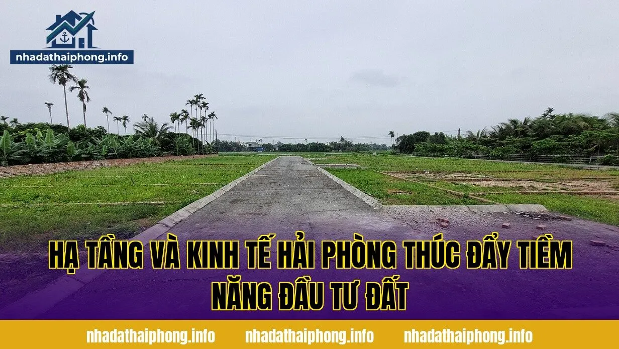 Hạ tầng và kinh tế Hải Phòng thúc đẩy tiềm năng đầu tư đất