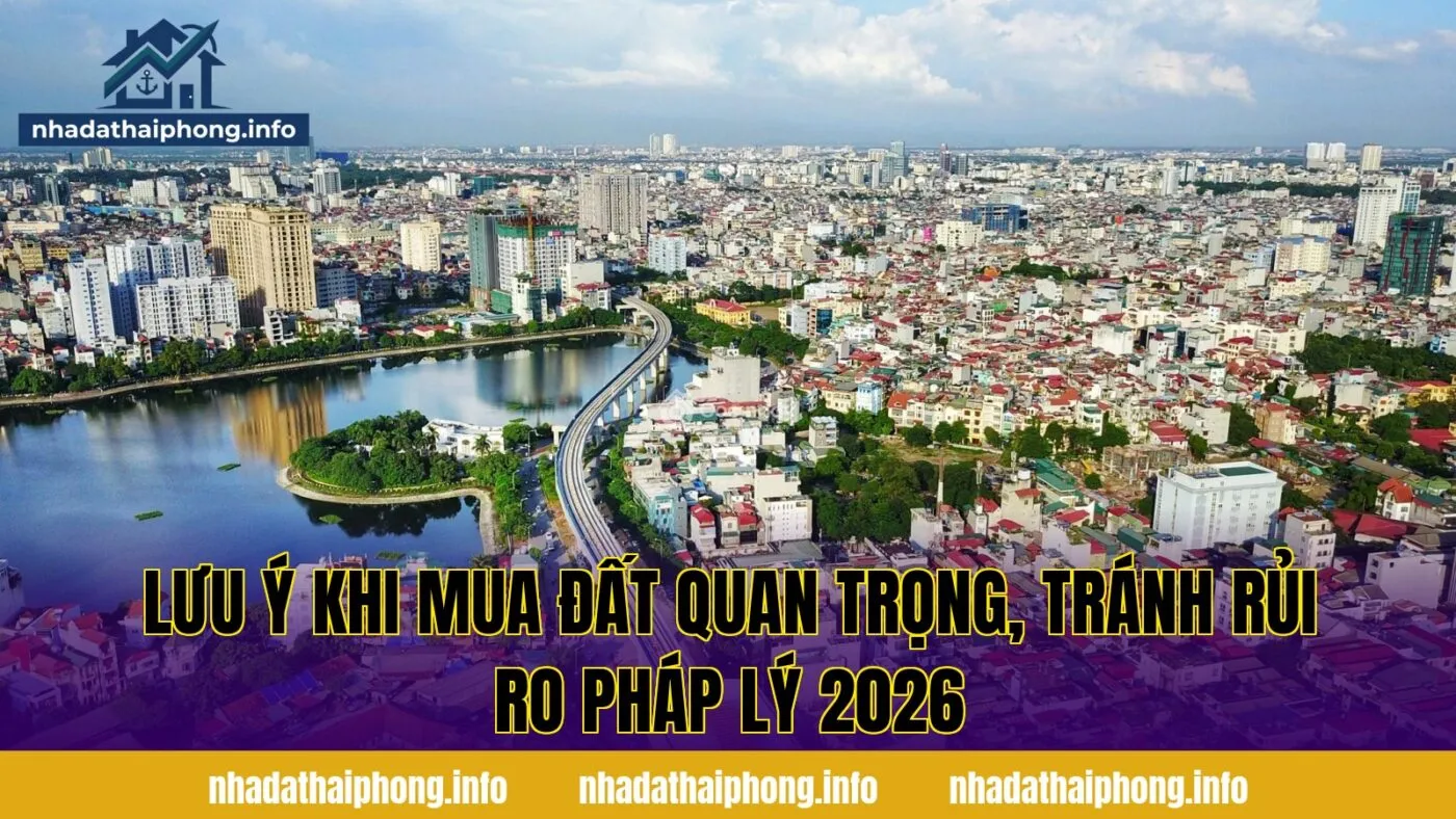 Lưu Ý Khi Mua Đất Quan Trọng, Tránh Rủi Ro Pháp Lý 2026