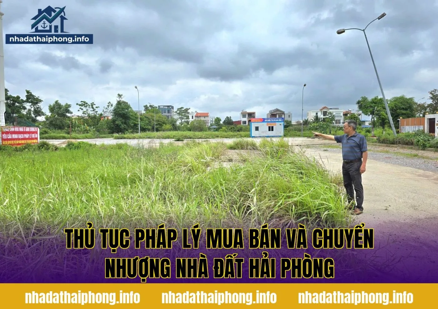 Thủ tục pháp lý mua bán và chuyển nhượng nhà đất Hải Phòng