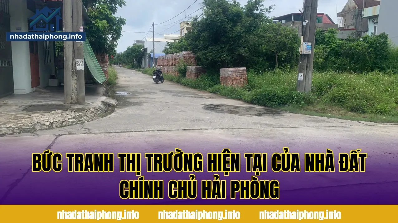 Bức tranh thị trường hiện tại của nhà đất chính chủ Hải Phòng