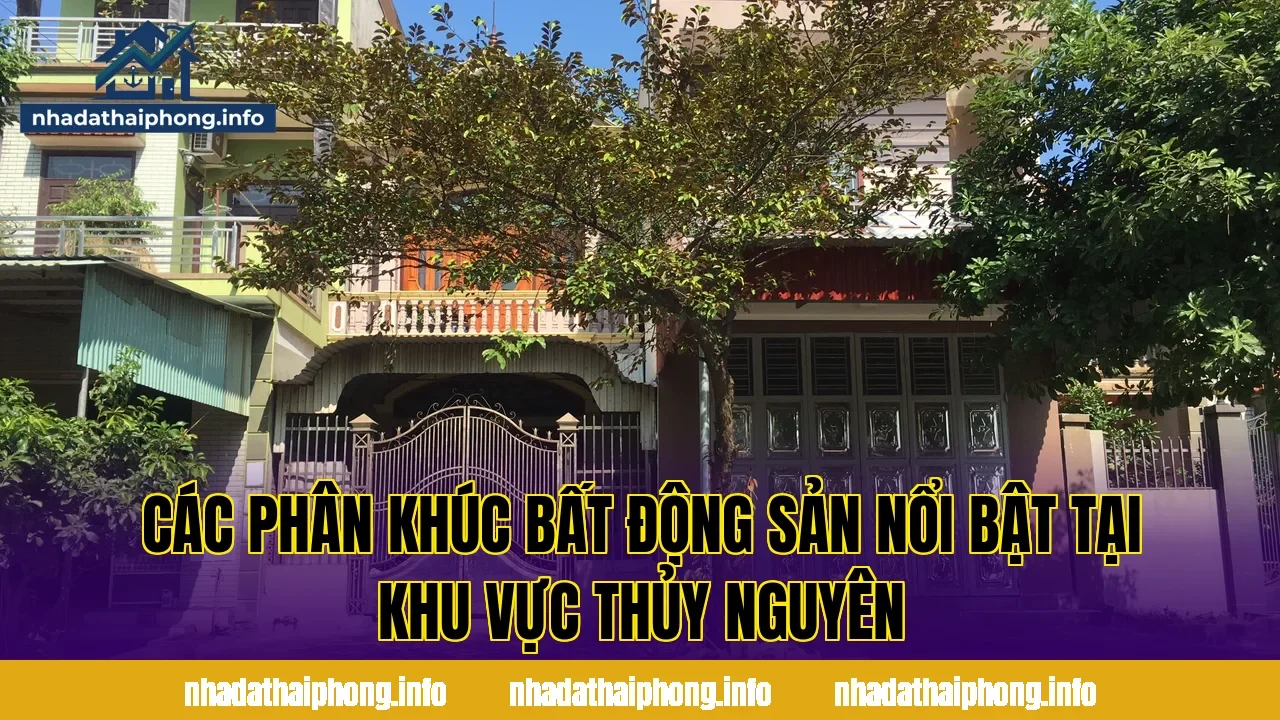 Các phân khúc bất động sản nổi bật tại khu vực Thủy Nguyên