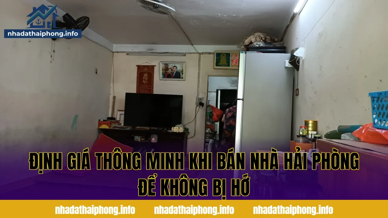 Định giá thông minh khi bán nhà hải phòng để không bị hớ