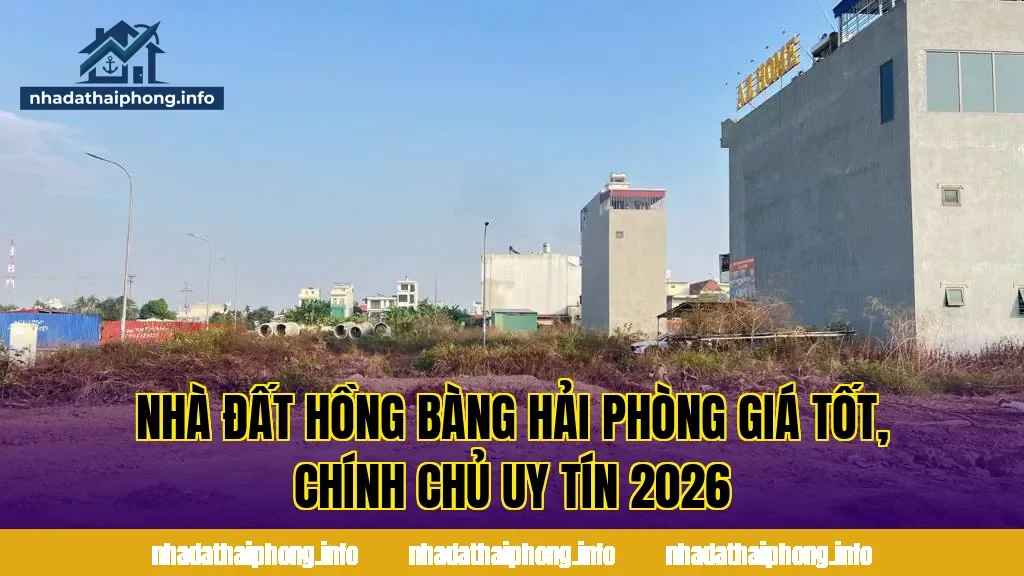 Nhà Đất Hồng Bàng Hải Phòng Giá Tốt, Chính Chủ Uy Tín 2026