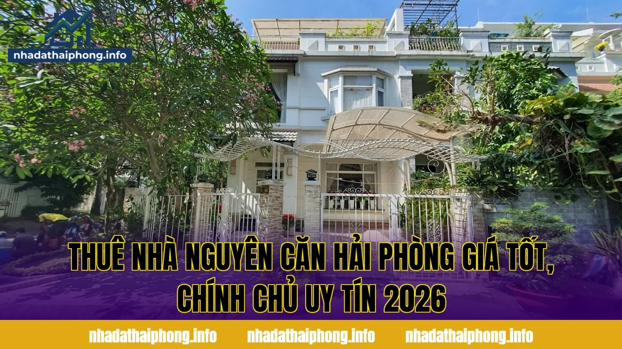 Thuê Nhà Nguyên Căn Hải Phòng Giá Tốt, Chính Chủ Uy Tín 2026